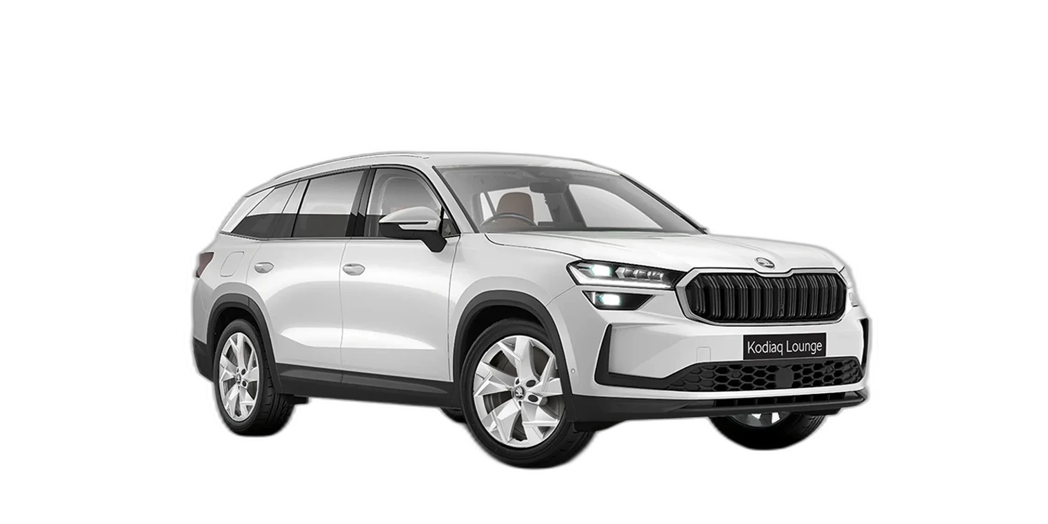 Kodiaq in Moon White